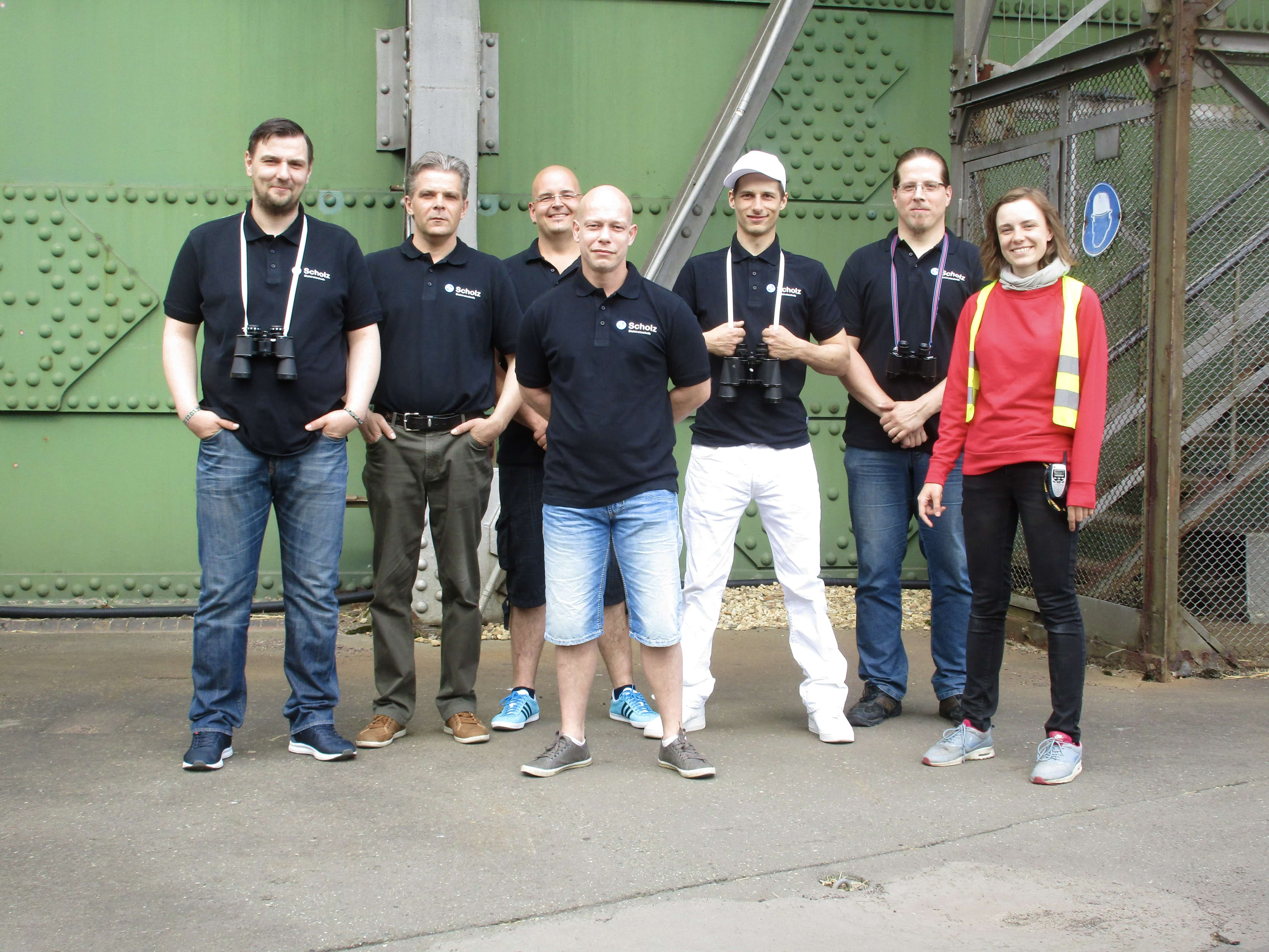Team am Gasometer Berlin