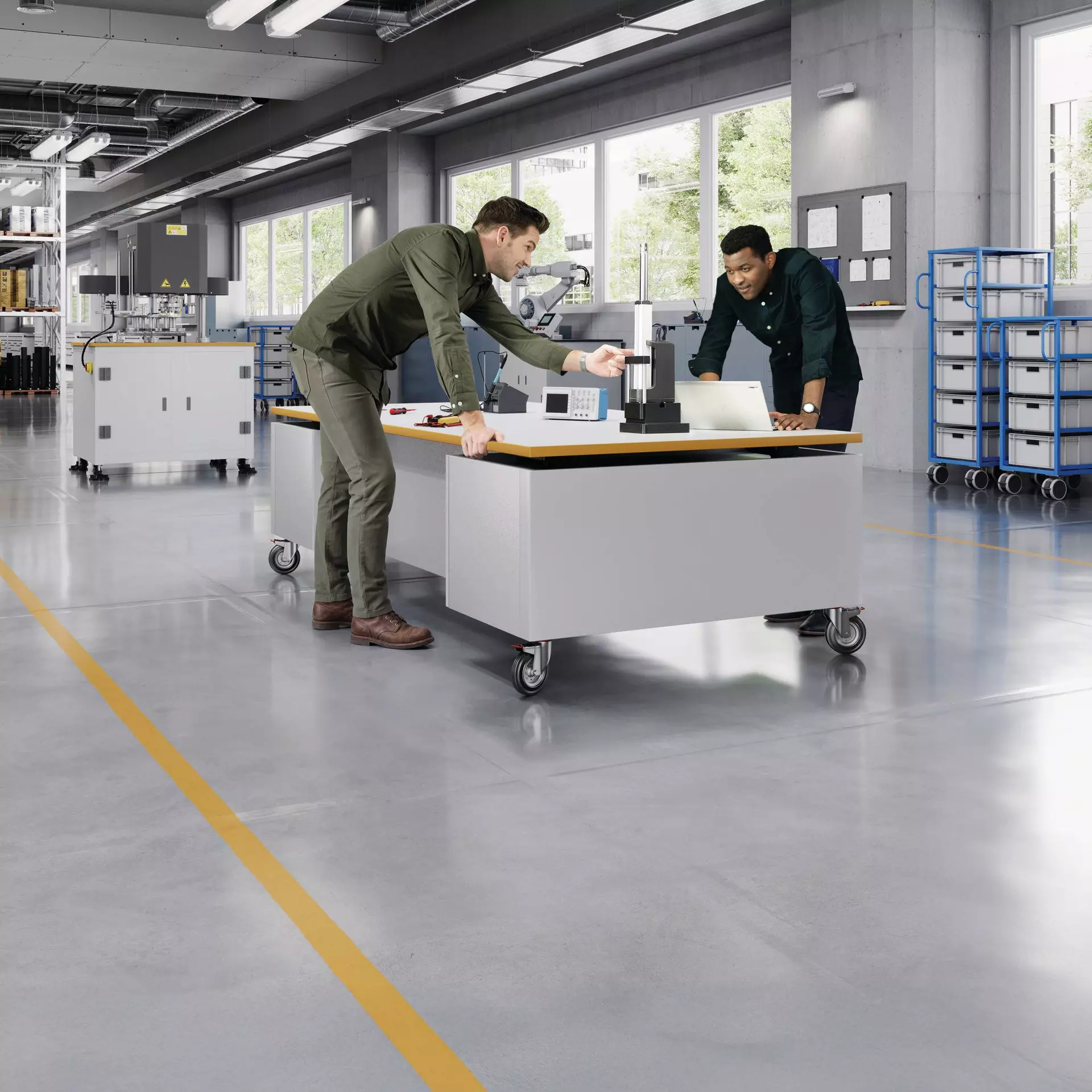 Aktuatorlösungen für Industrie- und Off-Highway-Maschinen