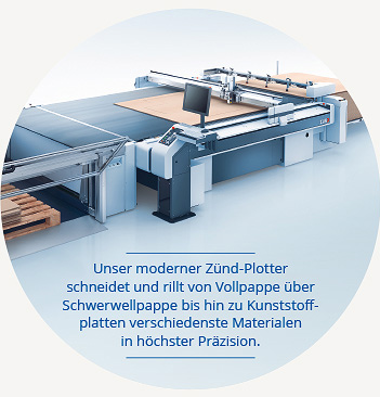 Zünd Digital-Cutter mit optischer Steuermarkenerkennung