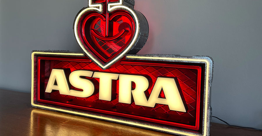 Astra für die Hausbar