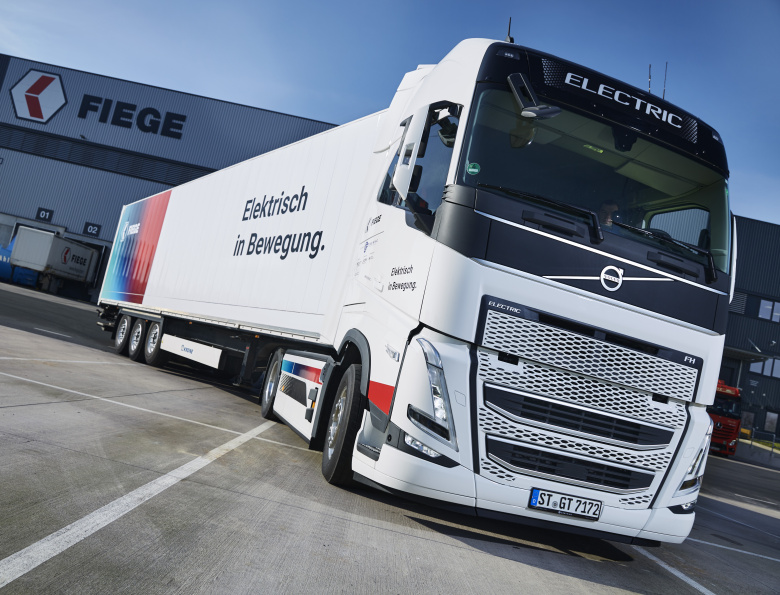 E-LKW im Transporteinsatz
