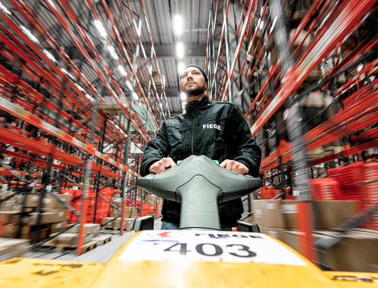 Kontraktlogistik im Multi-User-Lager