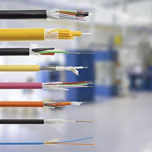 Faseroptische Produkte für industrielle Anwendungen