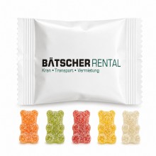 Saure HARIBO Gummibärchen im Mini-Beutel