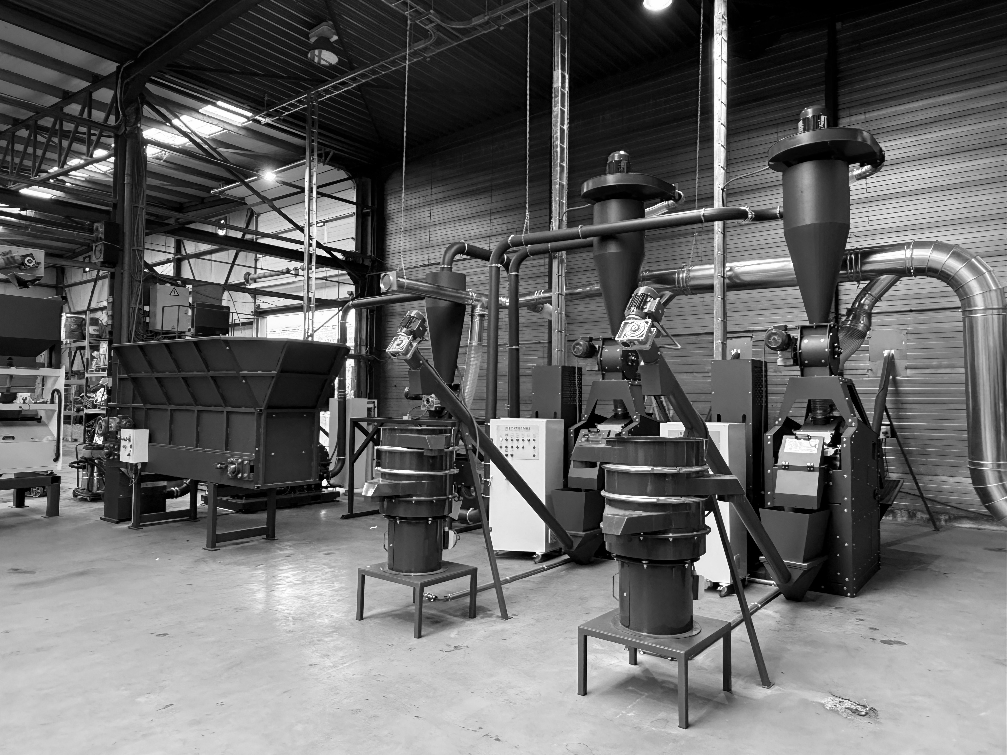 Maschinenpark Stokkermill