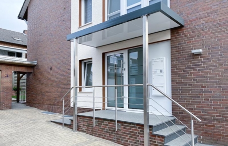 Carport aus Metall