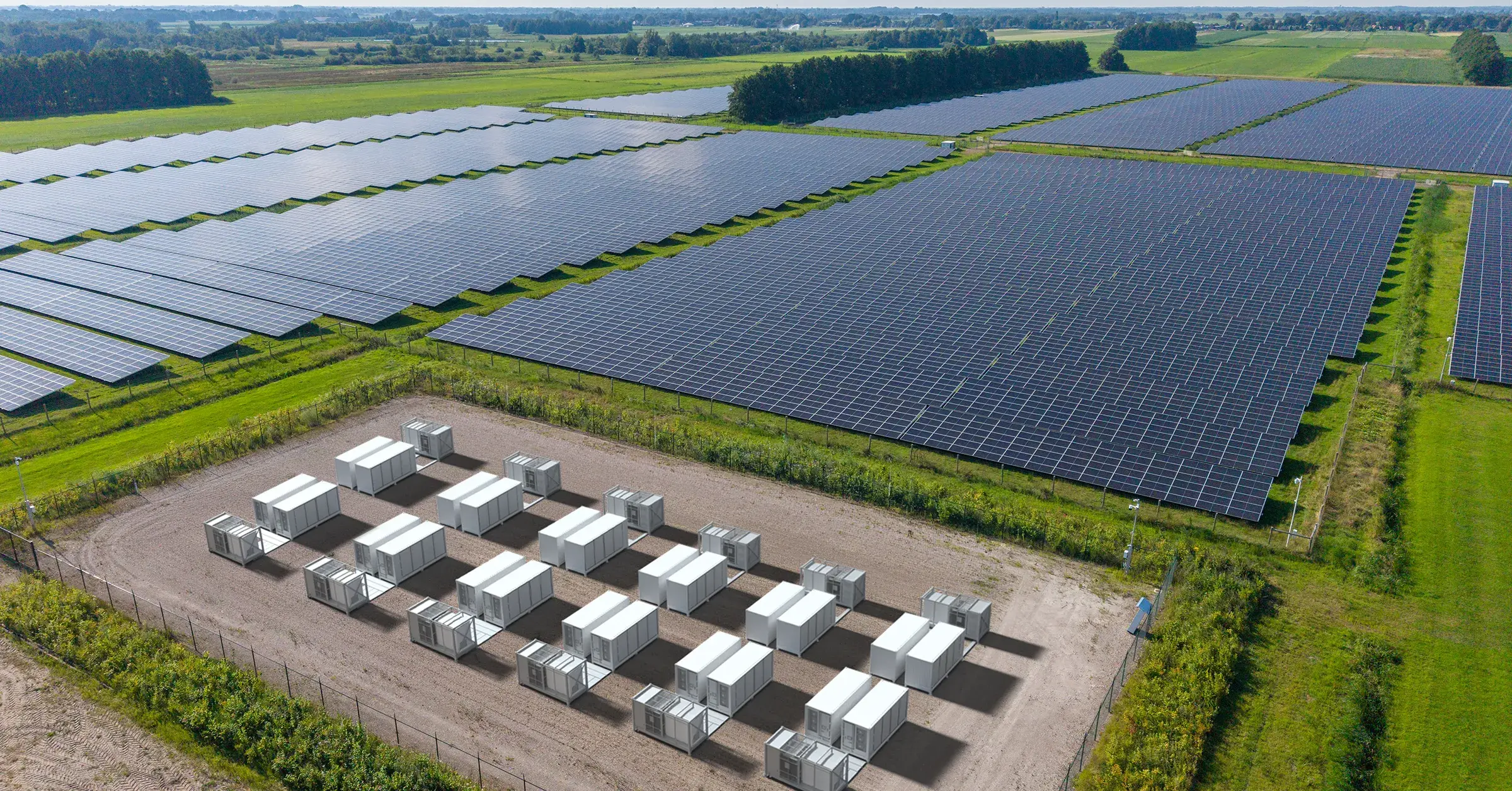 Batteriespeicher für PV-Park