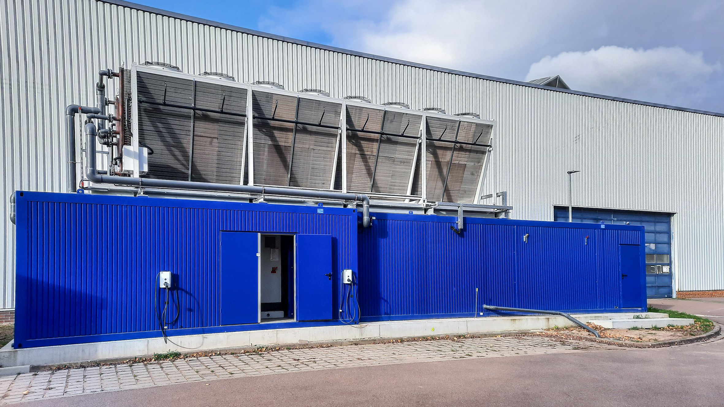 Refrigeration technology for film recycling