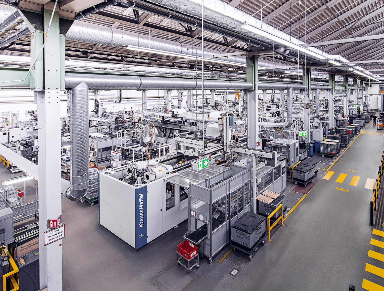 Variothermal temperature control for injection molding