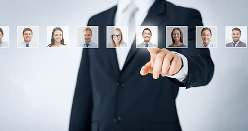 Contacts in sales and back office