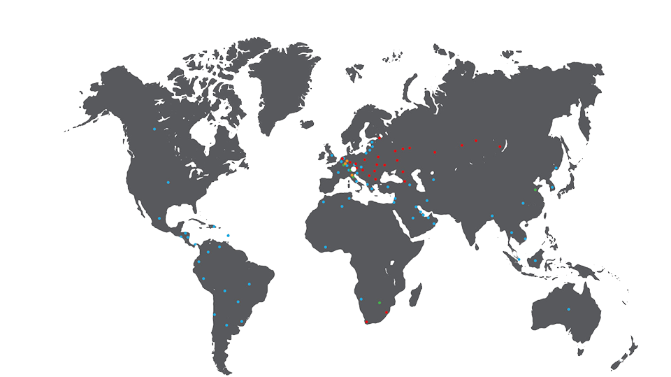 Almi's international locations