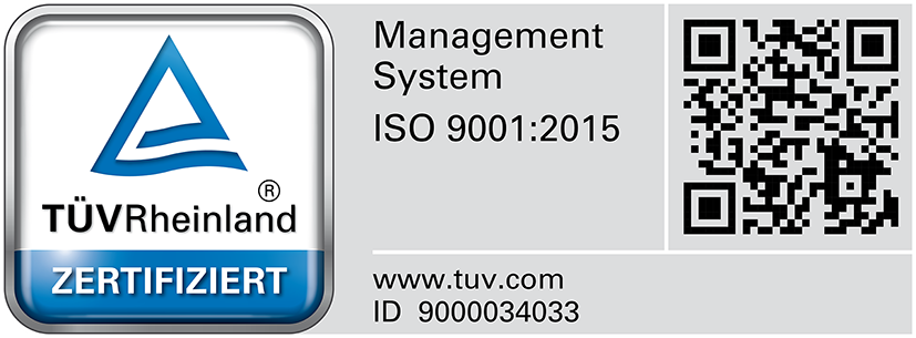TÜV-zertifiziert