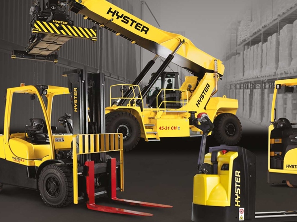 Hyster forklift range