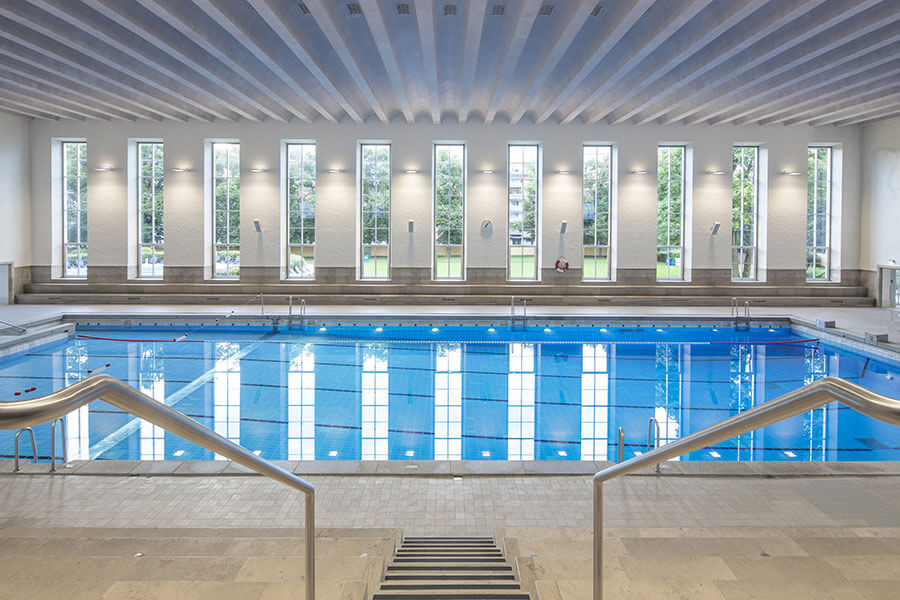 Nordbad München – öffentlicher Schwimmbadbau