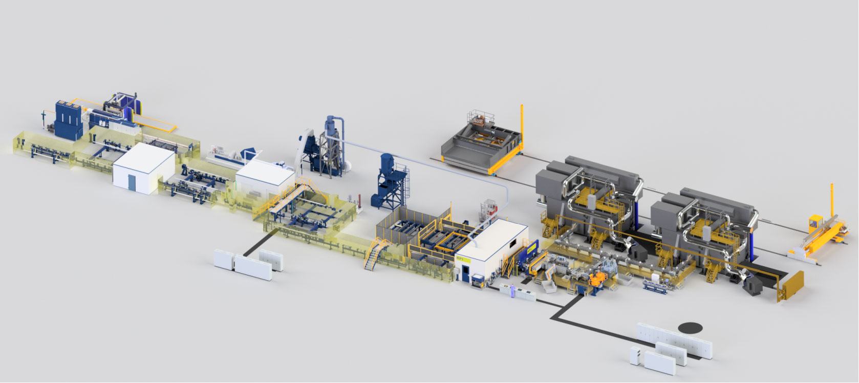 Rendering Anlagenprojekt Pacific Precision Forging