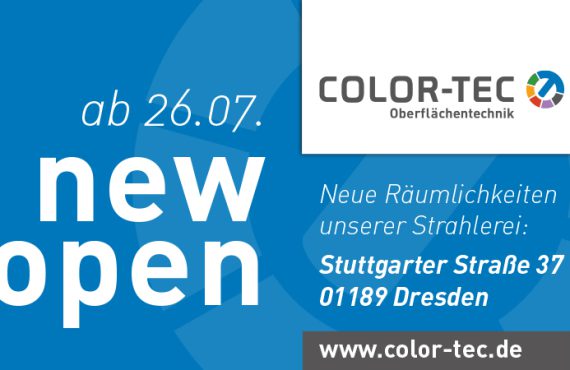 Neues Werk COLOR-TEC Oberflächentechnik