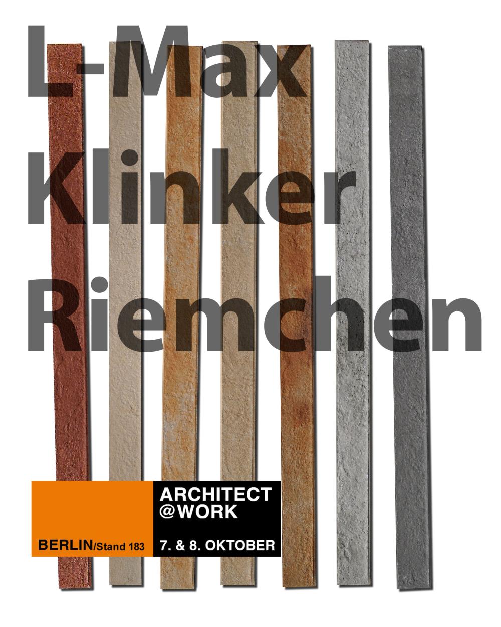 Klinkerriemchen L-Max (62 cm Langformat)