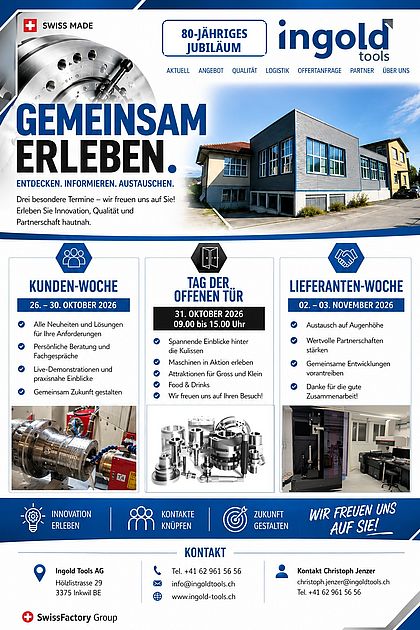 80 Jahre Ingold Tools