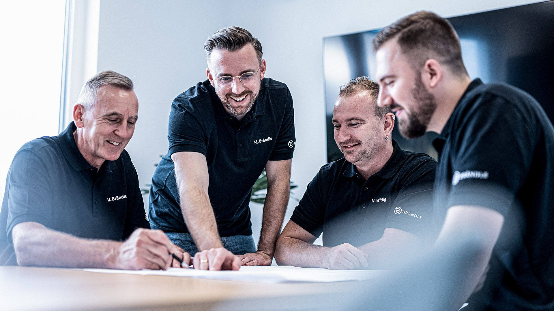 Brändle Präzisionsteile team