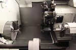 Mazak QTN II 250 MSY, Bearbeitungsraum