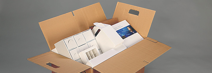 Maßgeschneiderte Verpackungen aus Karton