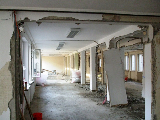 Bauwerksentkernung