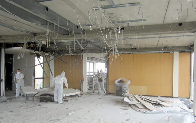 Bauwerksentkernung