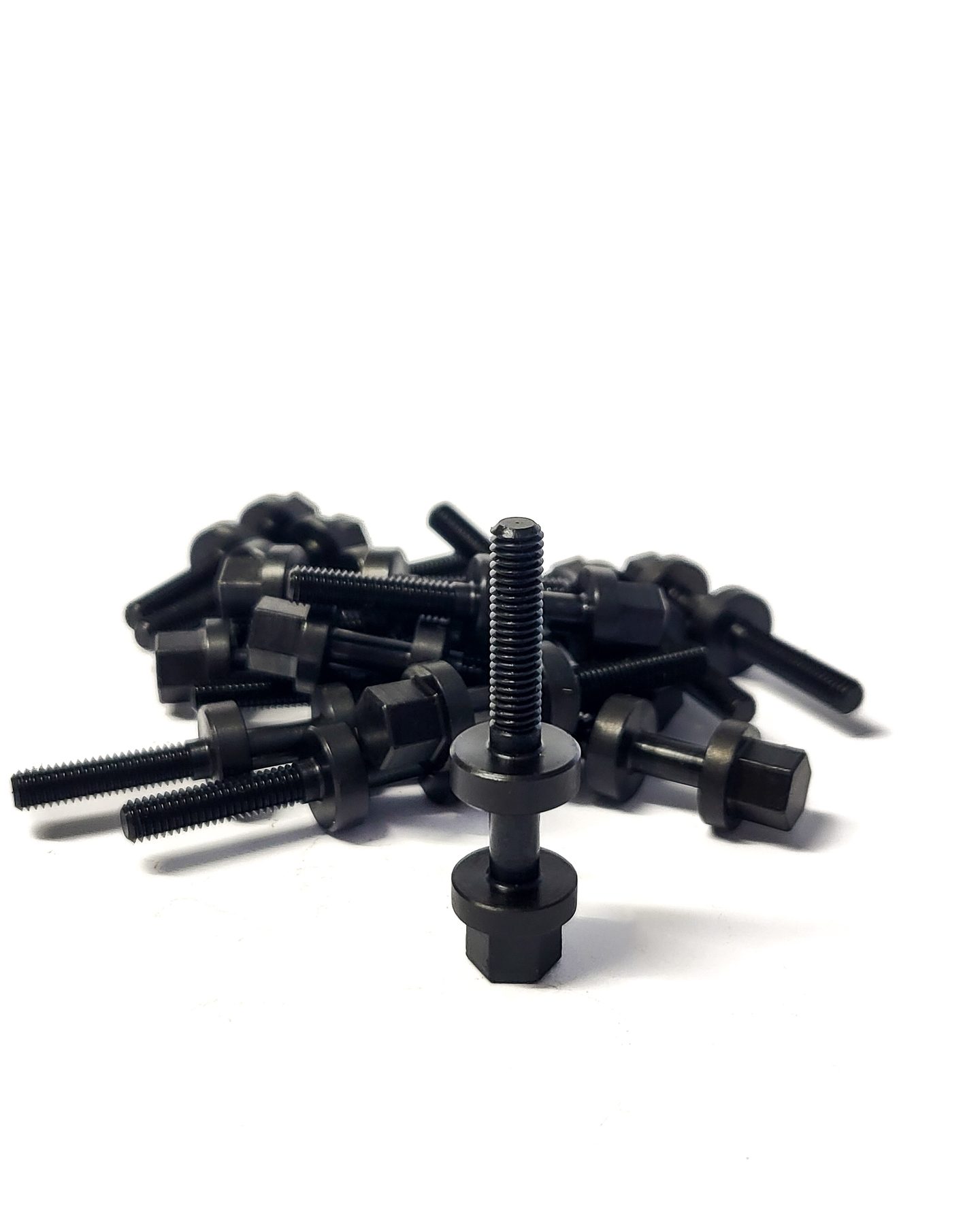 Black oxide turned parts