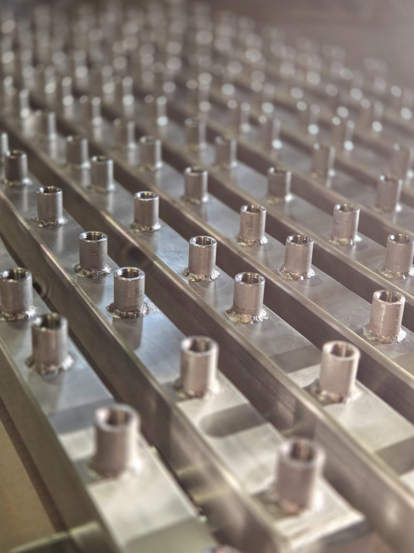Stainless steel welded assembly