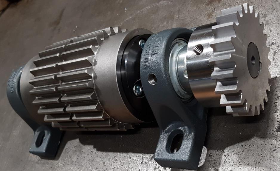 Drive assembly, mounted