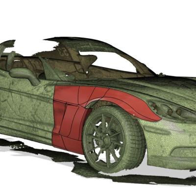 Corvette C6 3D-Scan