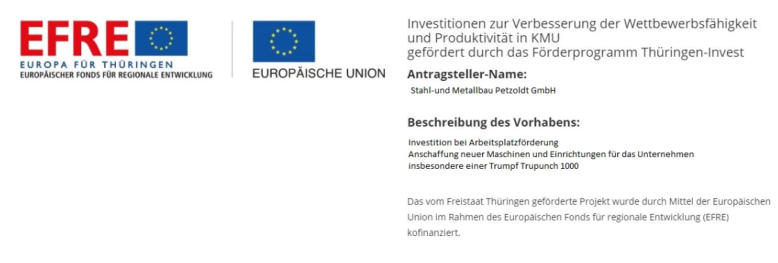 Behälterbau
