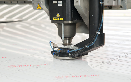 Milled plastic part