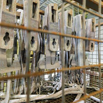 Strahlverfahren für Bauteile