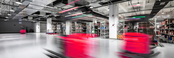 Warehouse 4.0 / conveyor logistics