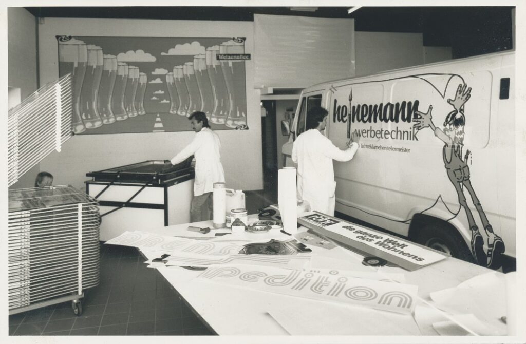 Heinemann Werbetechnik – Fertigung