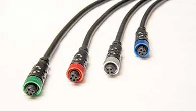 Colorant Chromatics™ Markierte Kabel-Steckverbindungen