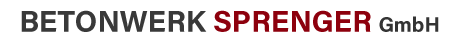 Logo Betonwerk Sprenger GmbH