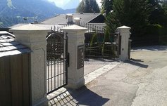 Zaunsäulen aus Beton