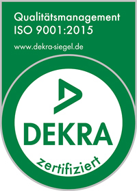 DEKRA-Neuzertifizierung DIN ISO 9001:2015