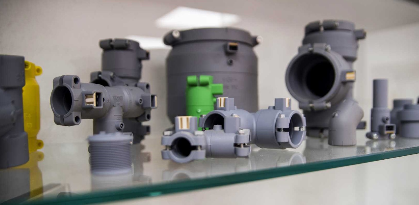 Plastic injection-molded parts