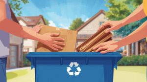 Cardboard recycling