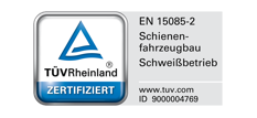 Rail vehicle construction to EN 15085-2