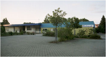 Firmeneingang in Kupferzell/Belzhag