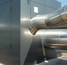 Metal construction structure