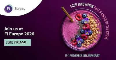 Trade fair appearance at Food Ingredients Europe