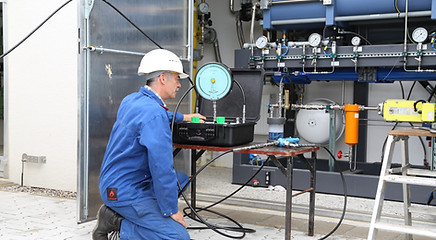 Gas indoor installation, sealing