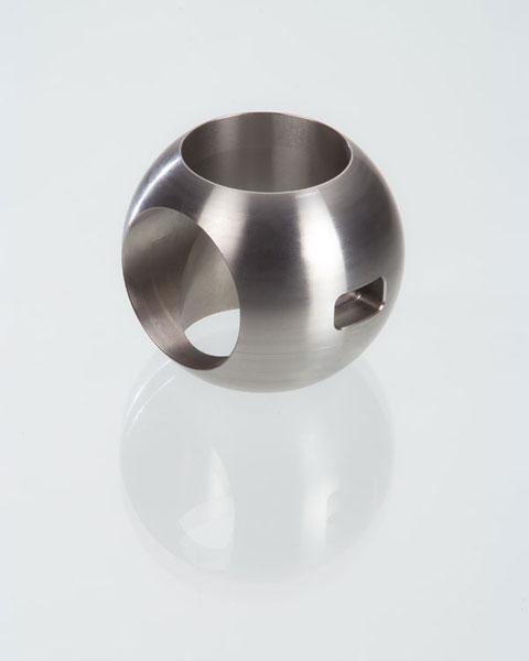 Steuerkugel Ø 100 mm, Edelstahl