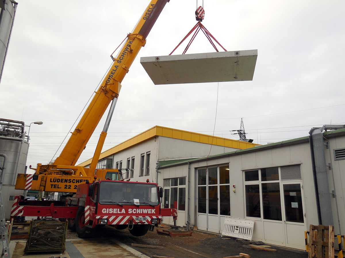 Telescopic mobile crane
