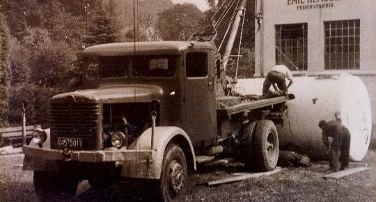 Historical photograph of the company